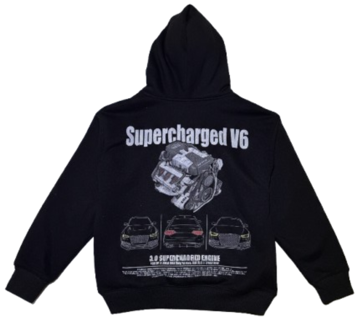 Supercharged V6 Hoodie