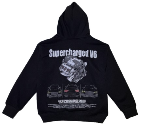 Supercharged V6 Hoodie