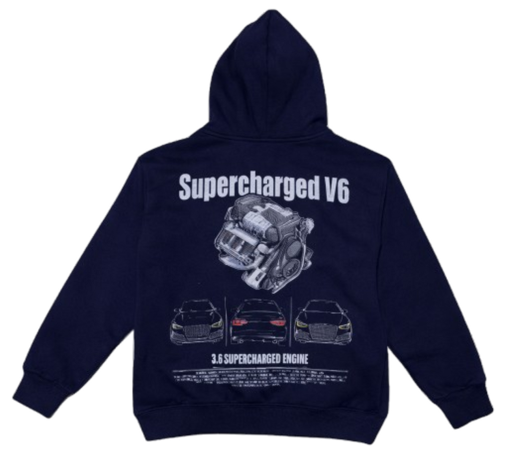 Supercharged V6 Hoodie